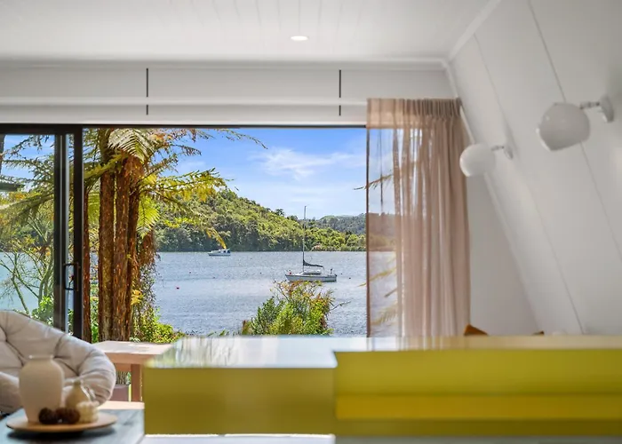 Ferienhaus Okawa Bay Lakeside - Rotoiti A-frame *