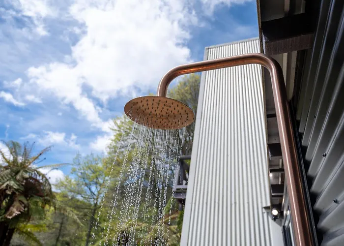 Okawa Bay Lakeside - Rotoiti A-frame Ferienhaus